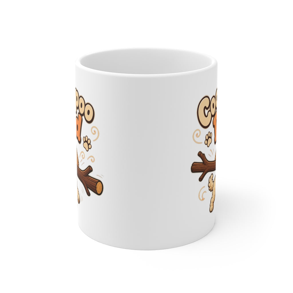 front view of the mug