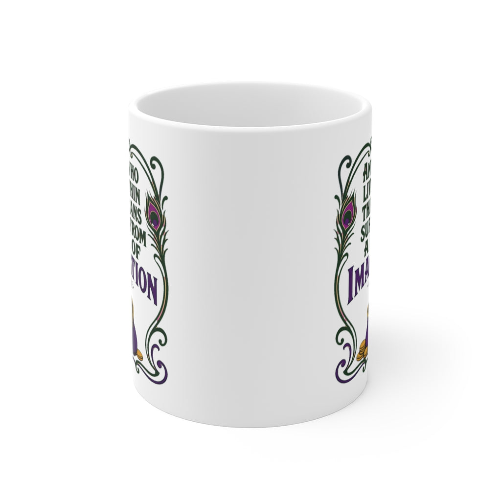 front view of the mug