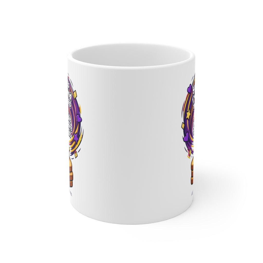 front view of the mug