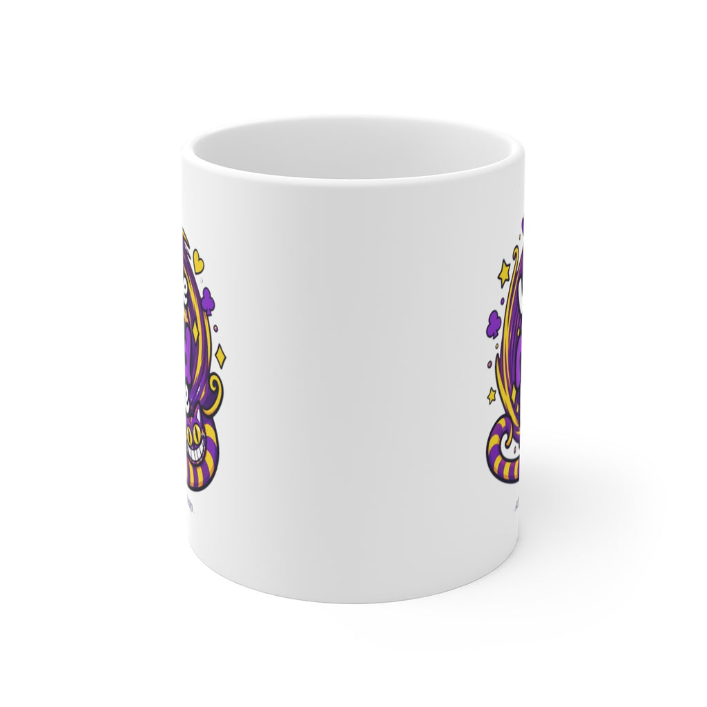 front view of the mug