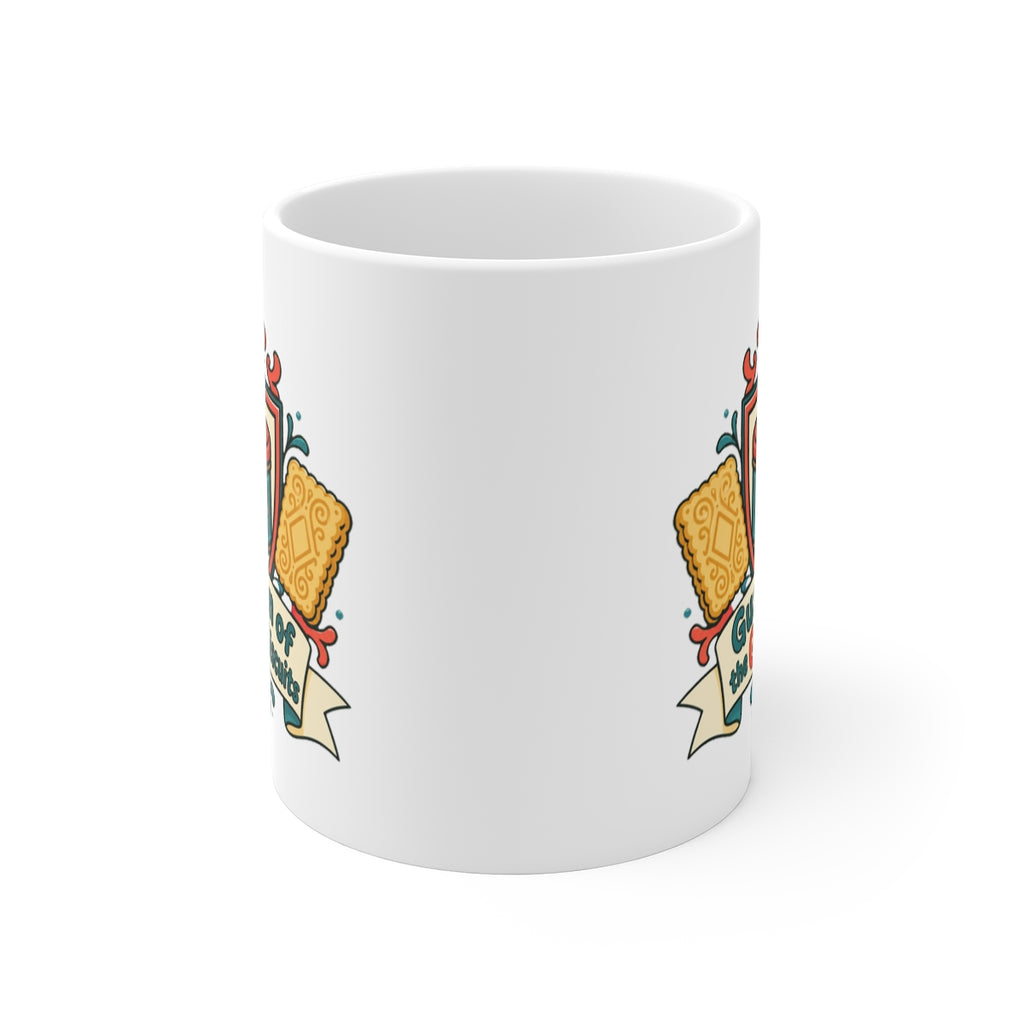 front view of the mug