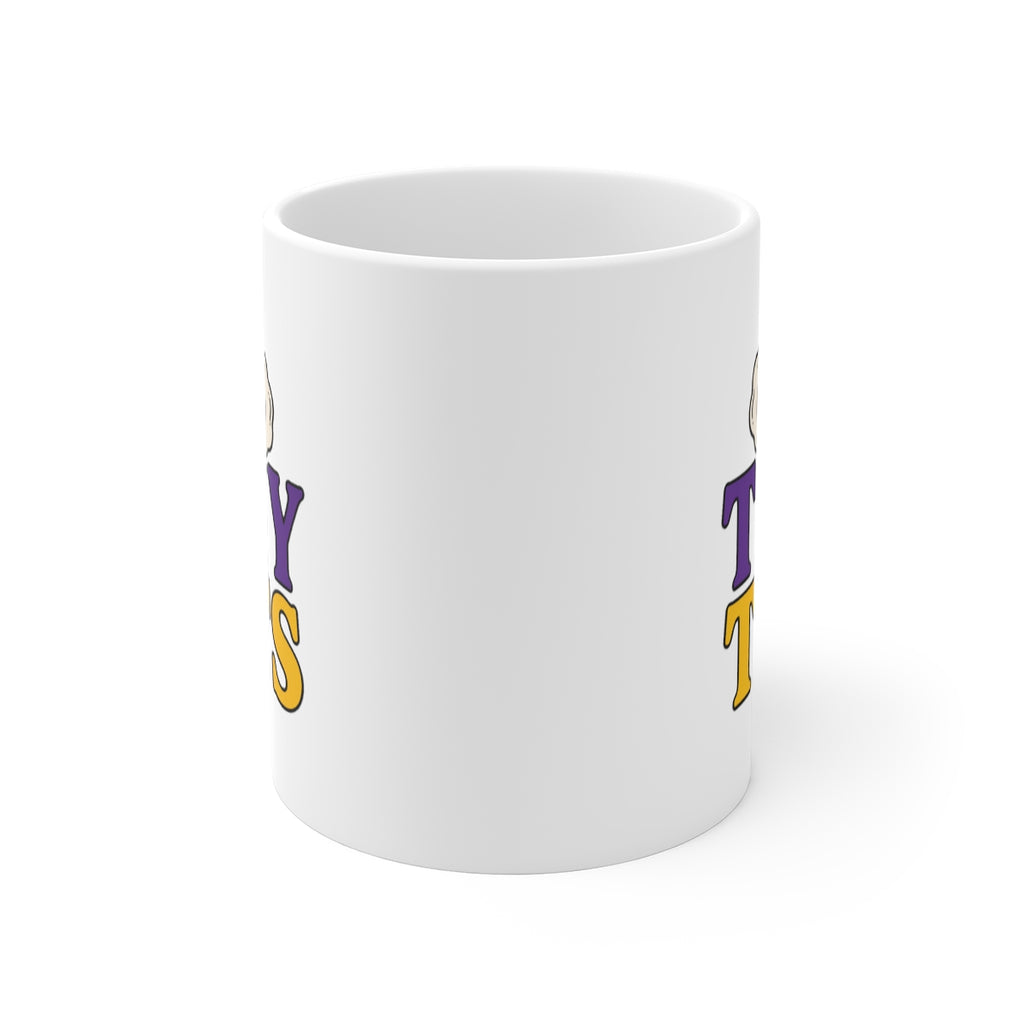 front view of the mug