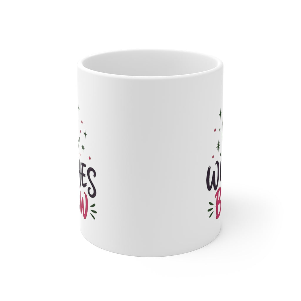 front view of the mug