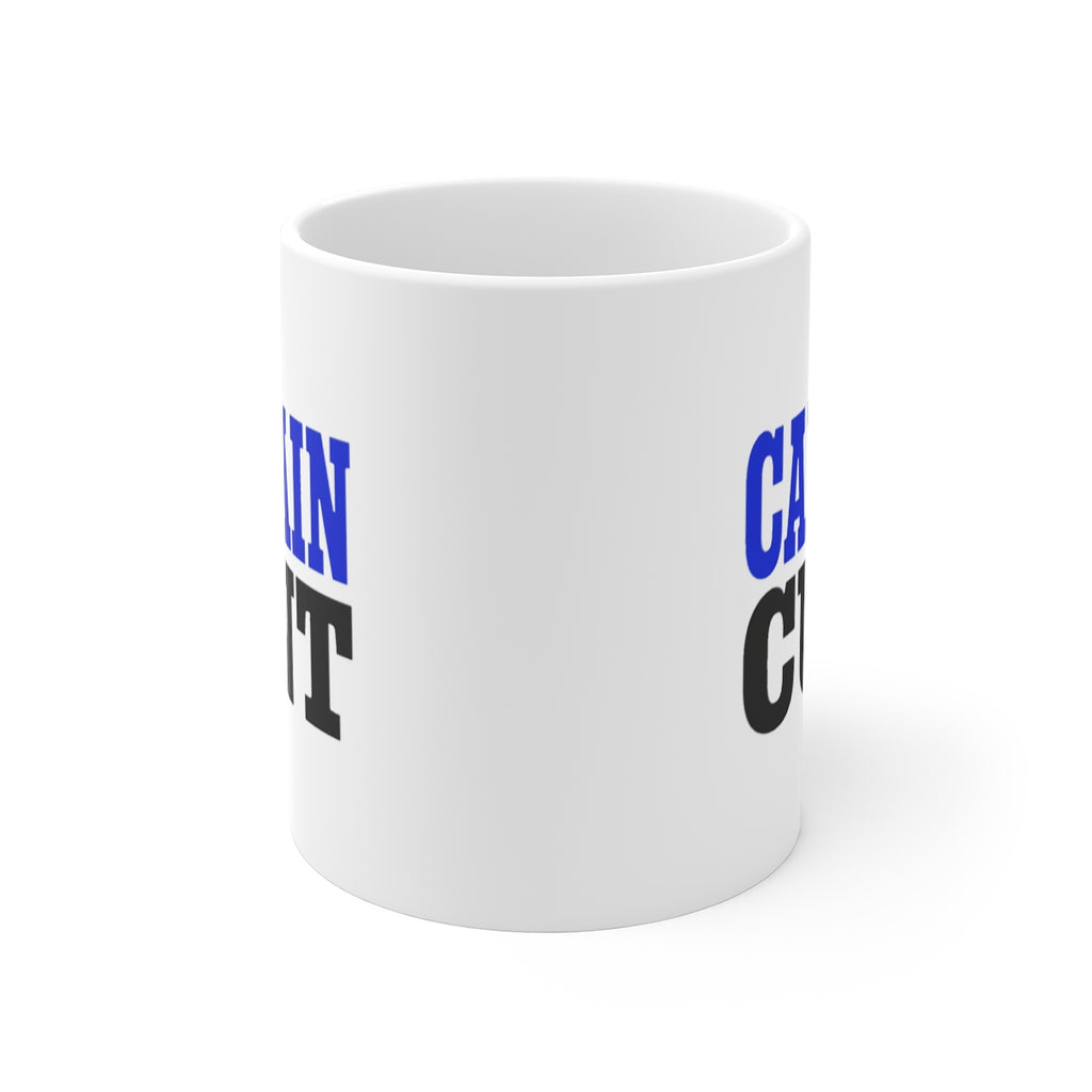 front view of the mug