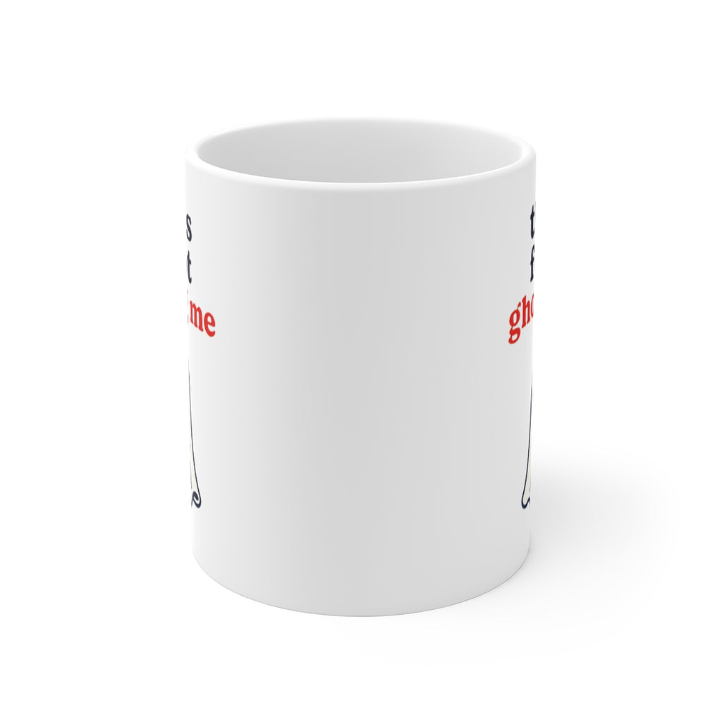 front view of the mug