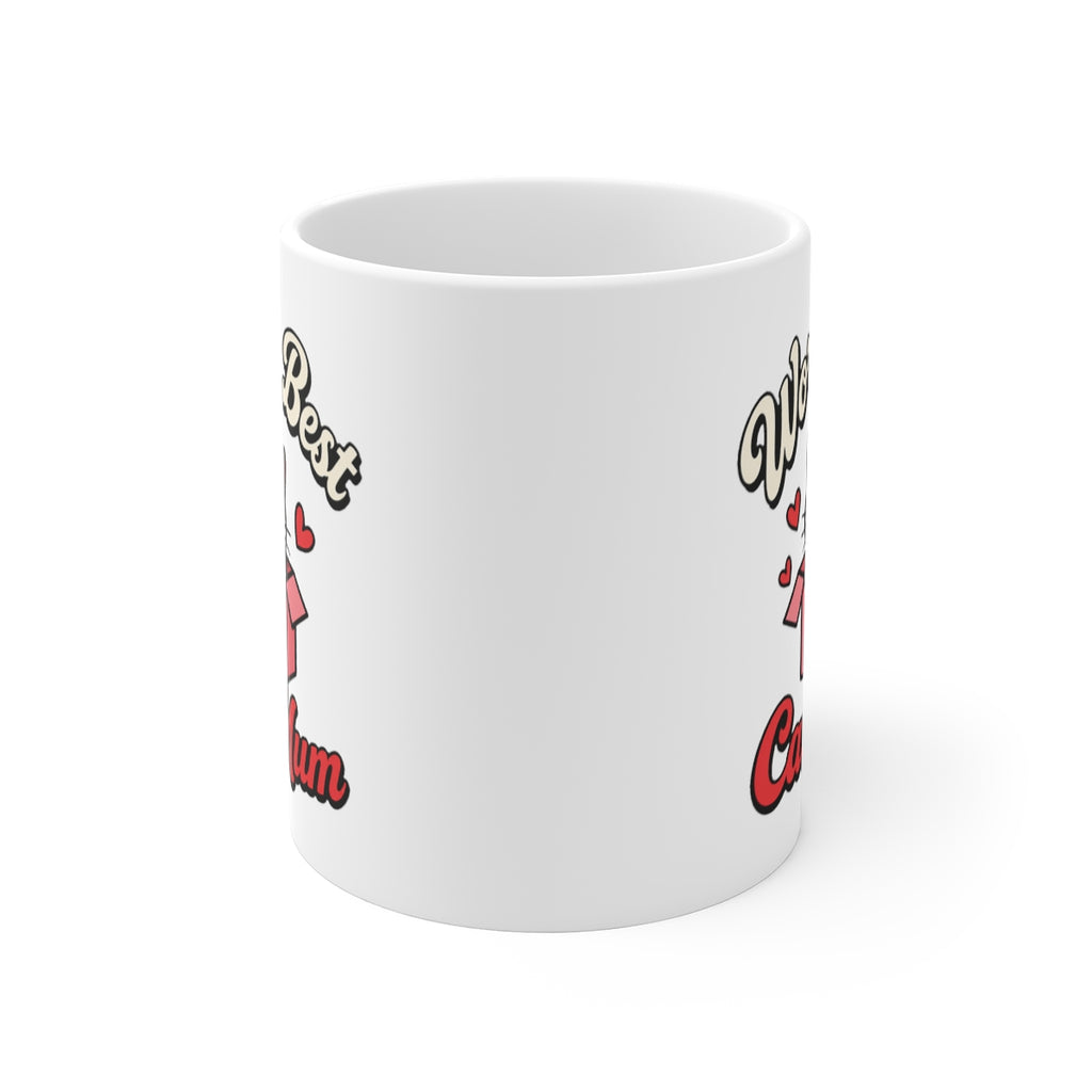 front view of the mug
