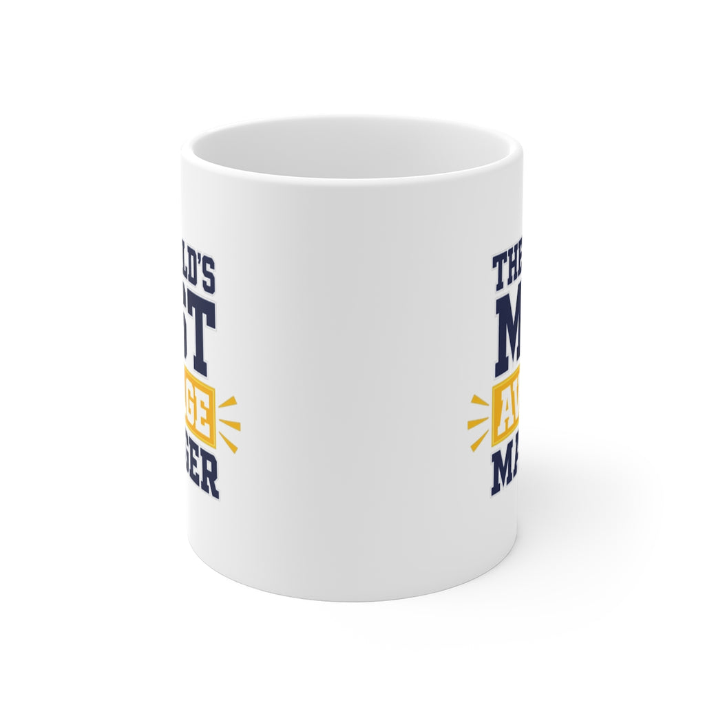 front view of the mug