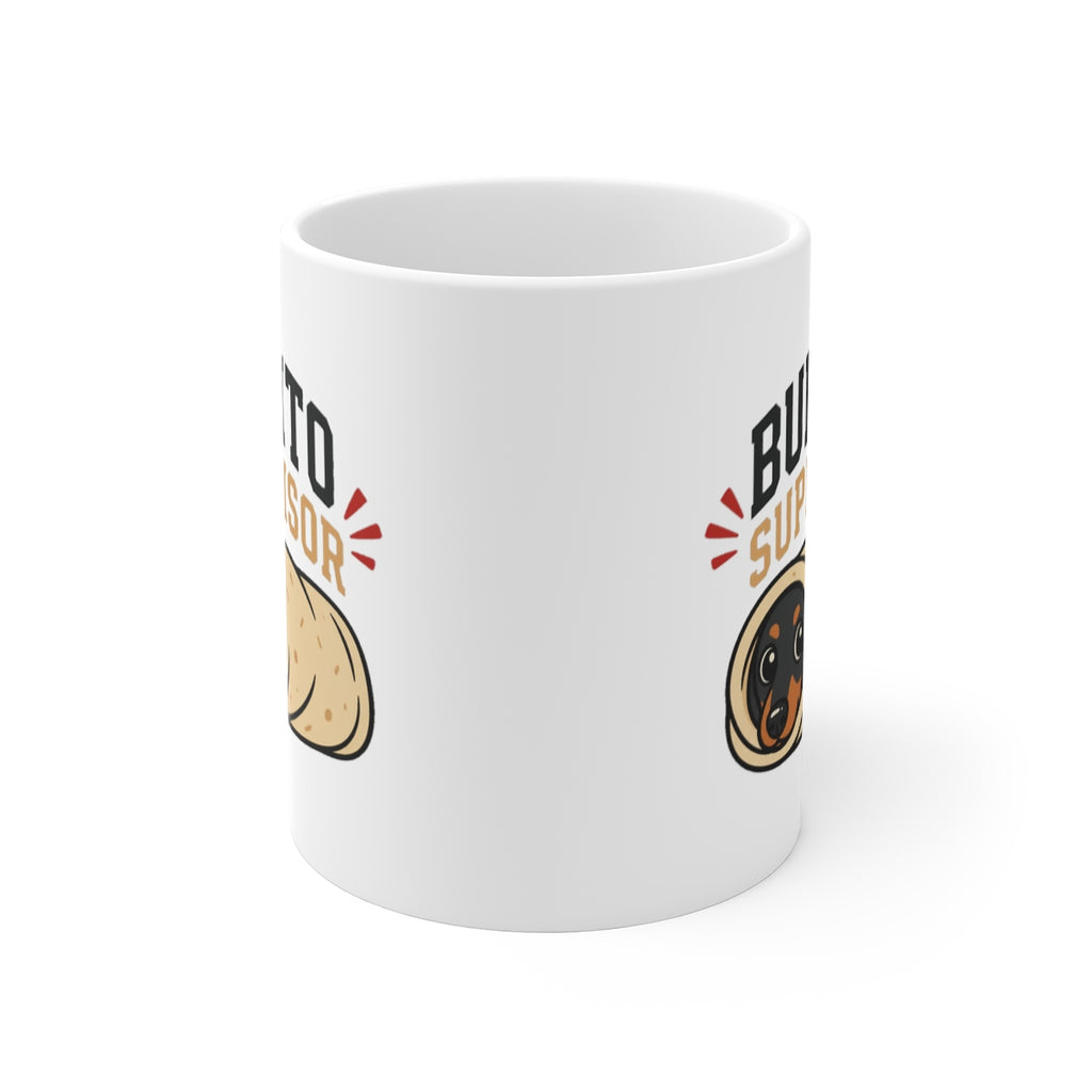 front view of the mug