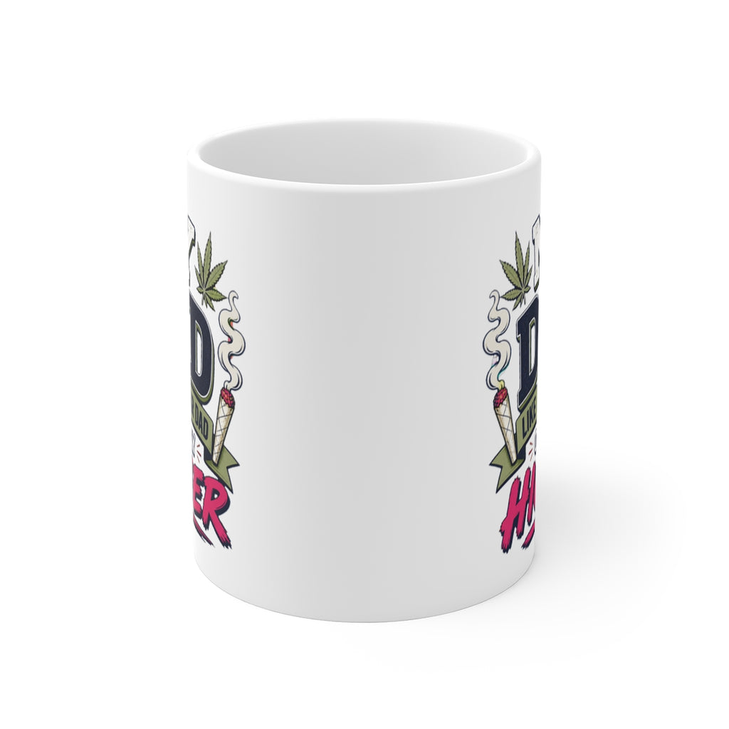 front view of the mug