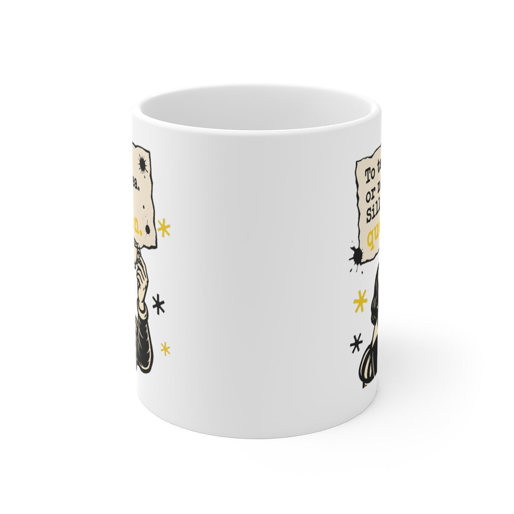 front view of the mug