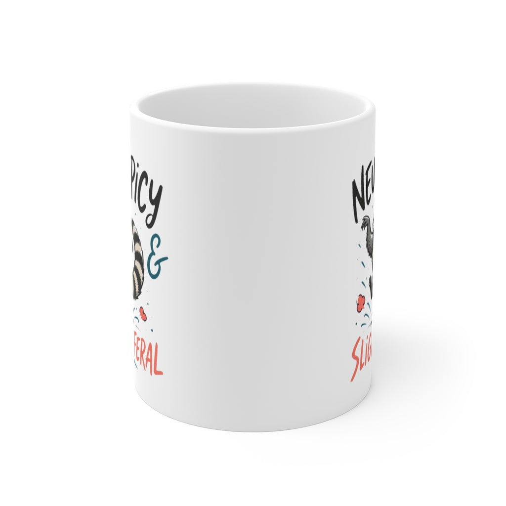front view of the mug