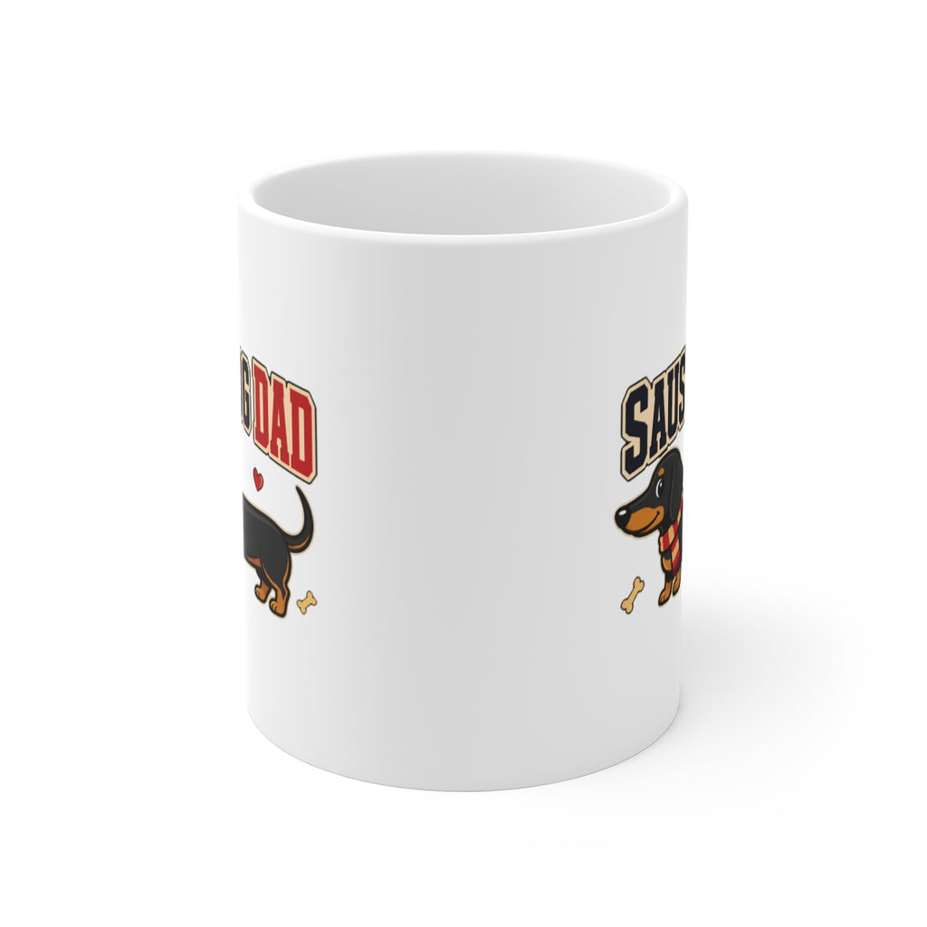 front view of the mug