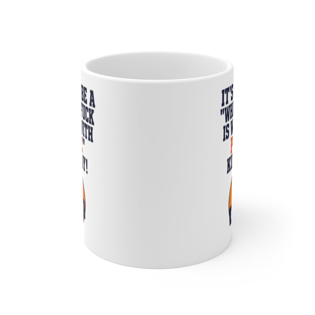 front view of the mug