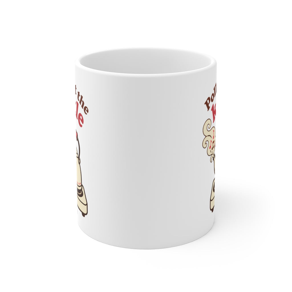 front view of the mug