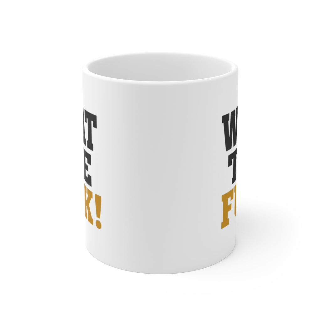 front view of the mug