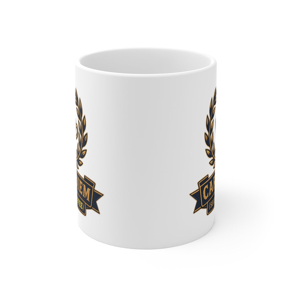 front view of the mug
