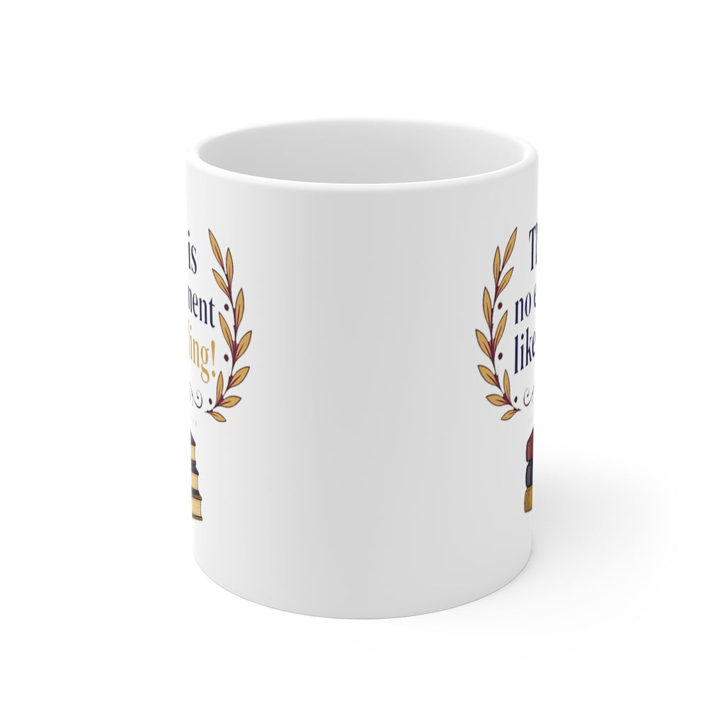 front view of the mug