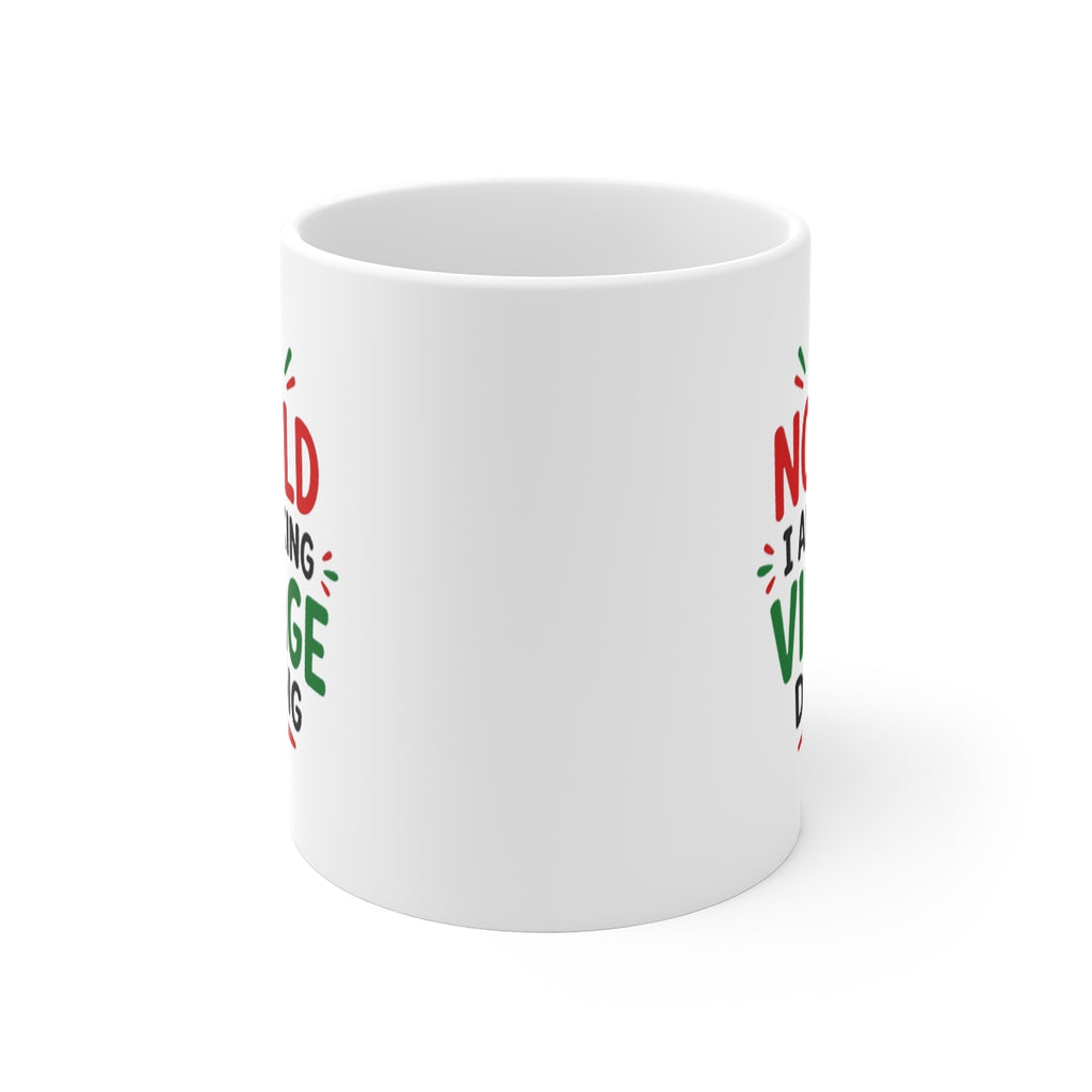 front view of the mug