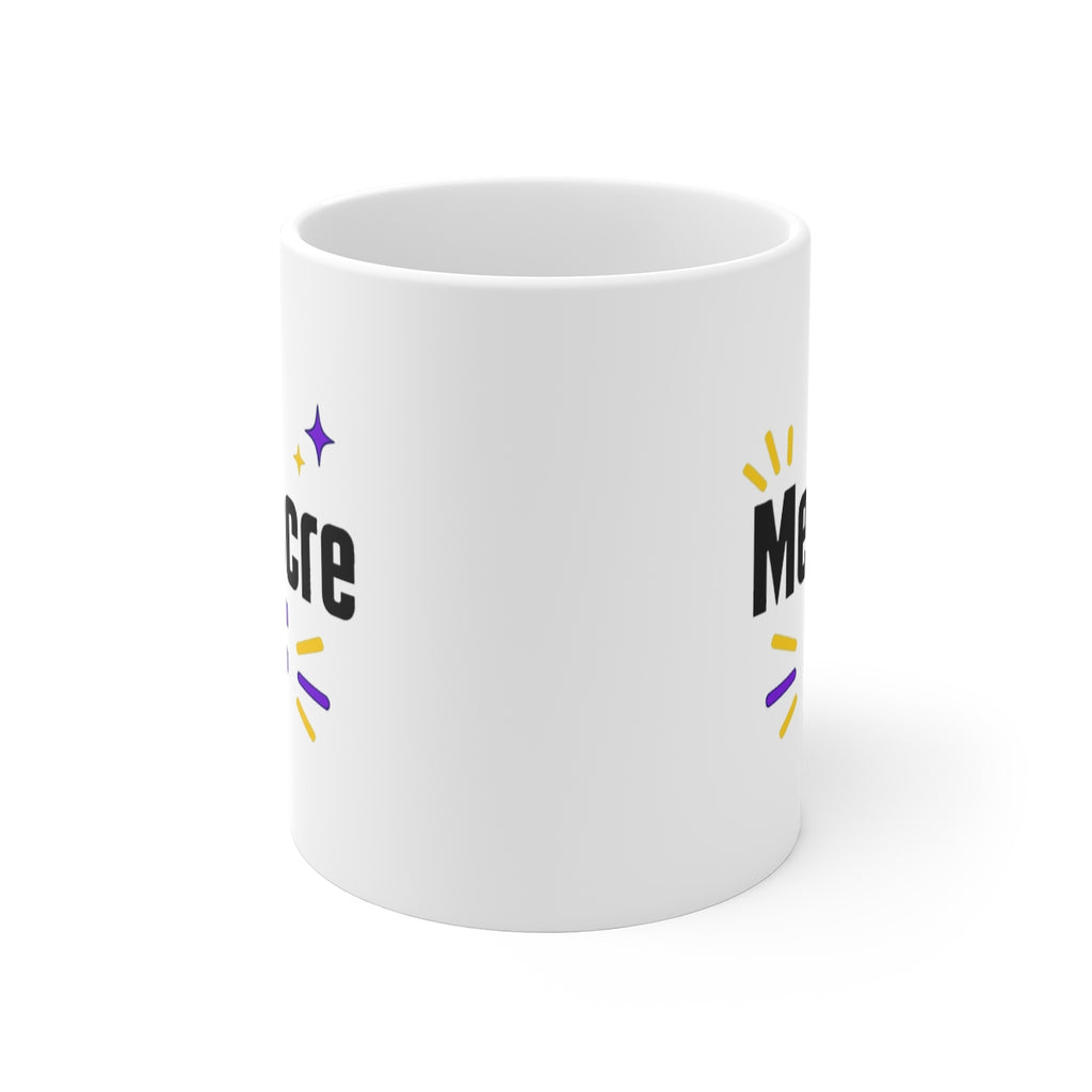 front view of the mug