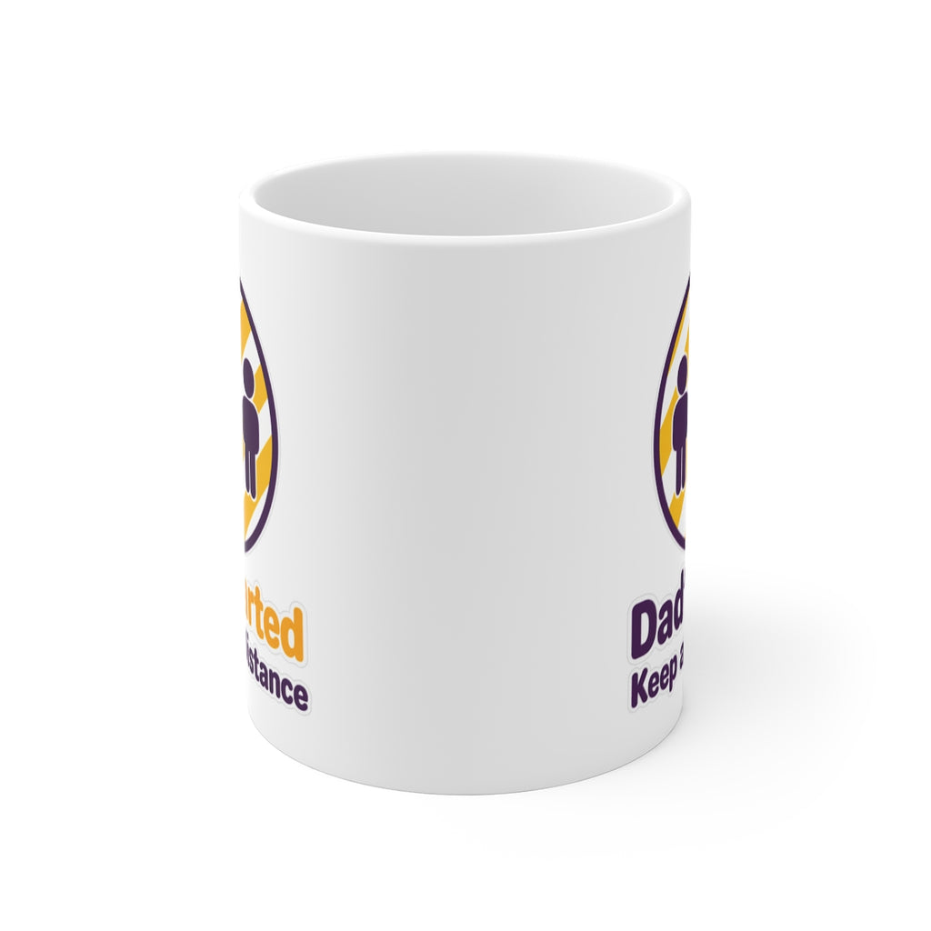 front view of the mug