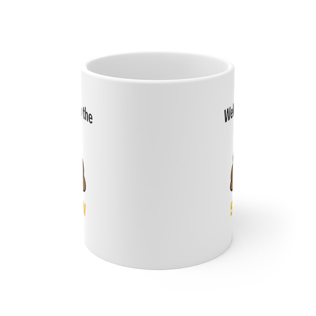 front view of the mug