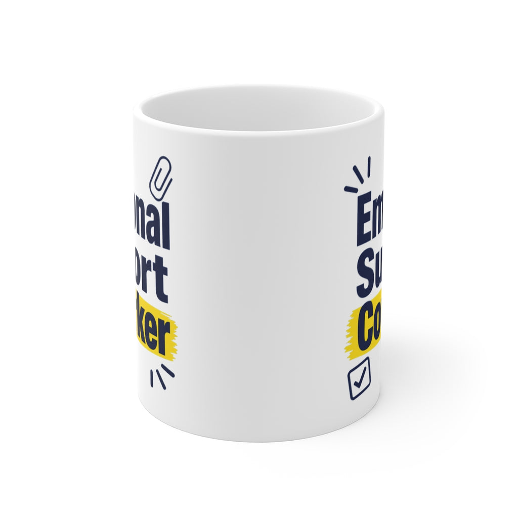 front view of the mug