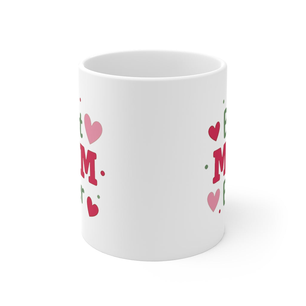 front view of the mug