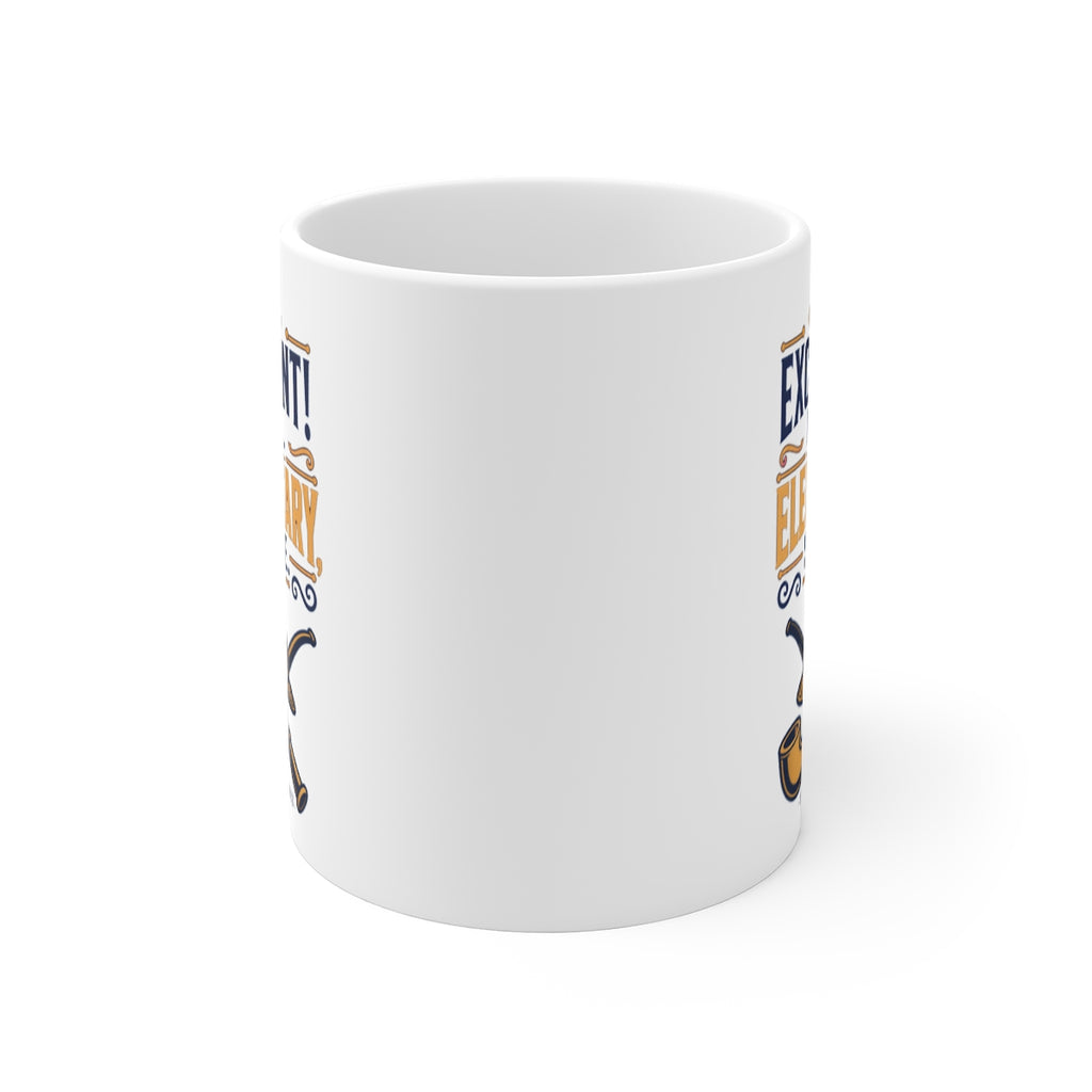 front view of the mug