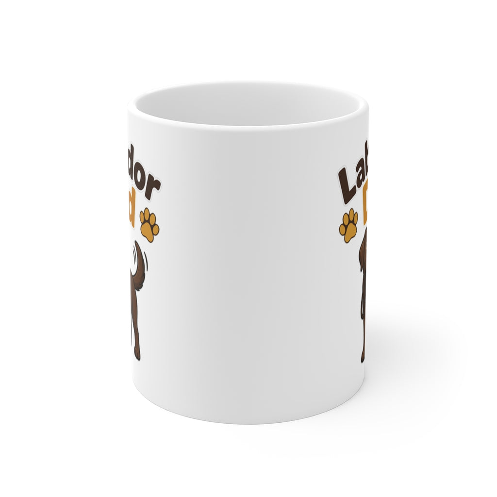front view of the mug