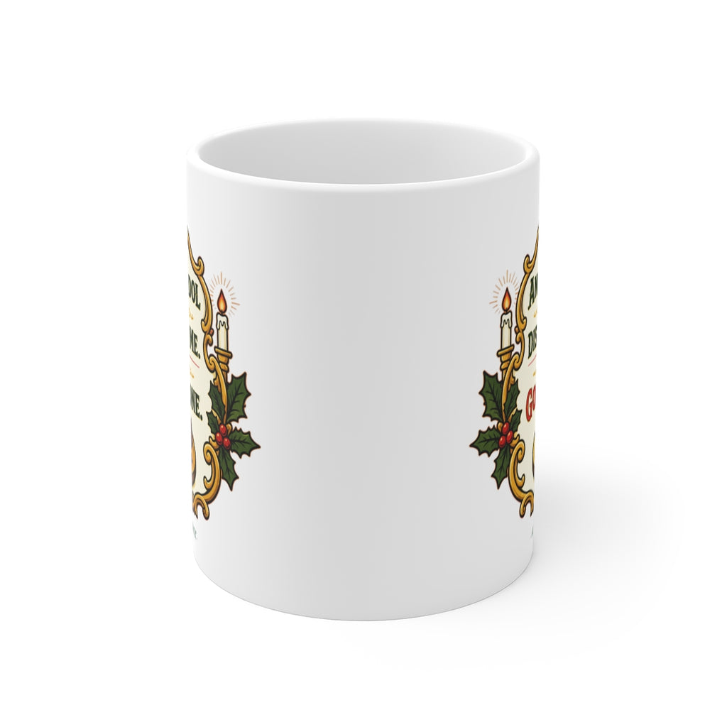 front view of the mug