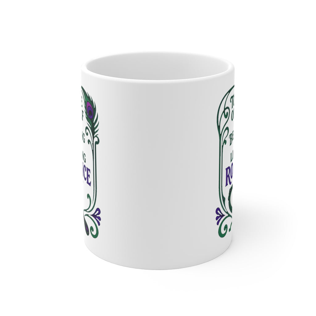 front view of the mug