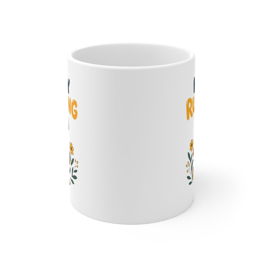 front view of the mug
