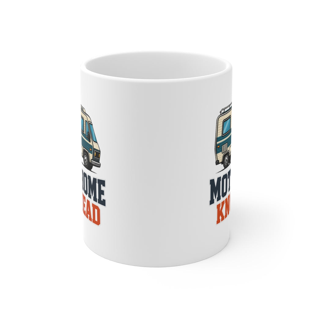 front view of the mug