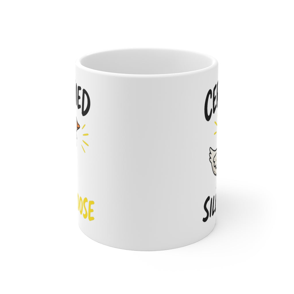 front view of the mug
