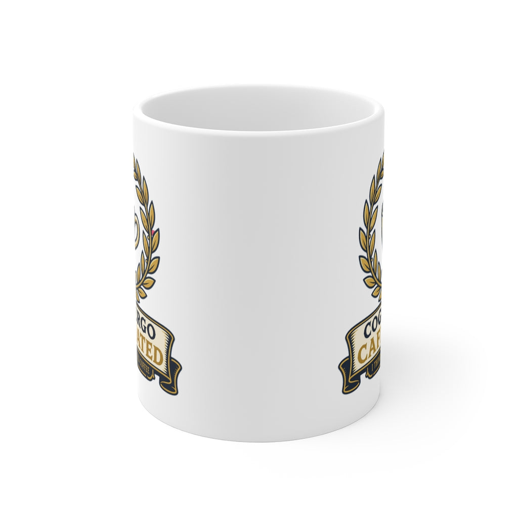 front view of the mug