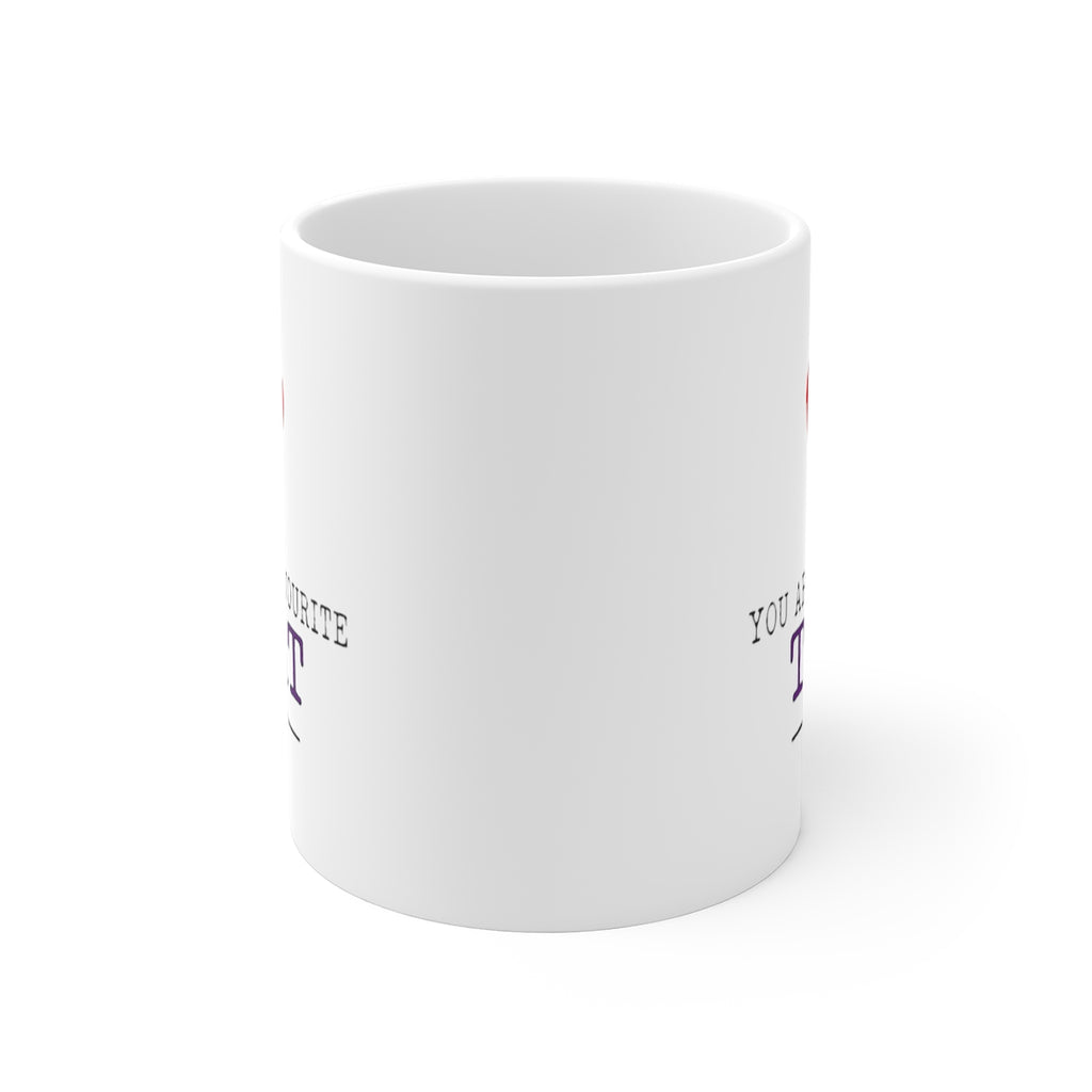 front view of the mug