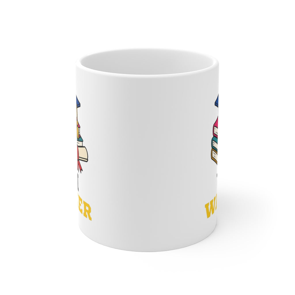 front view of the mug