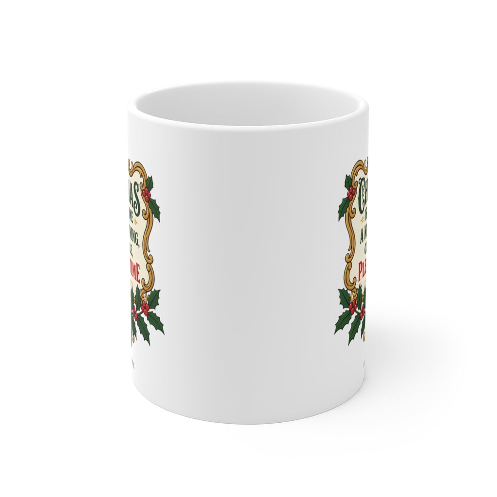 front view of the mug