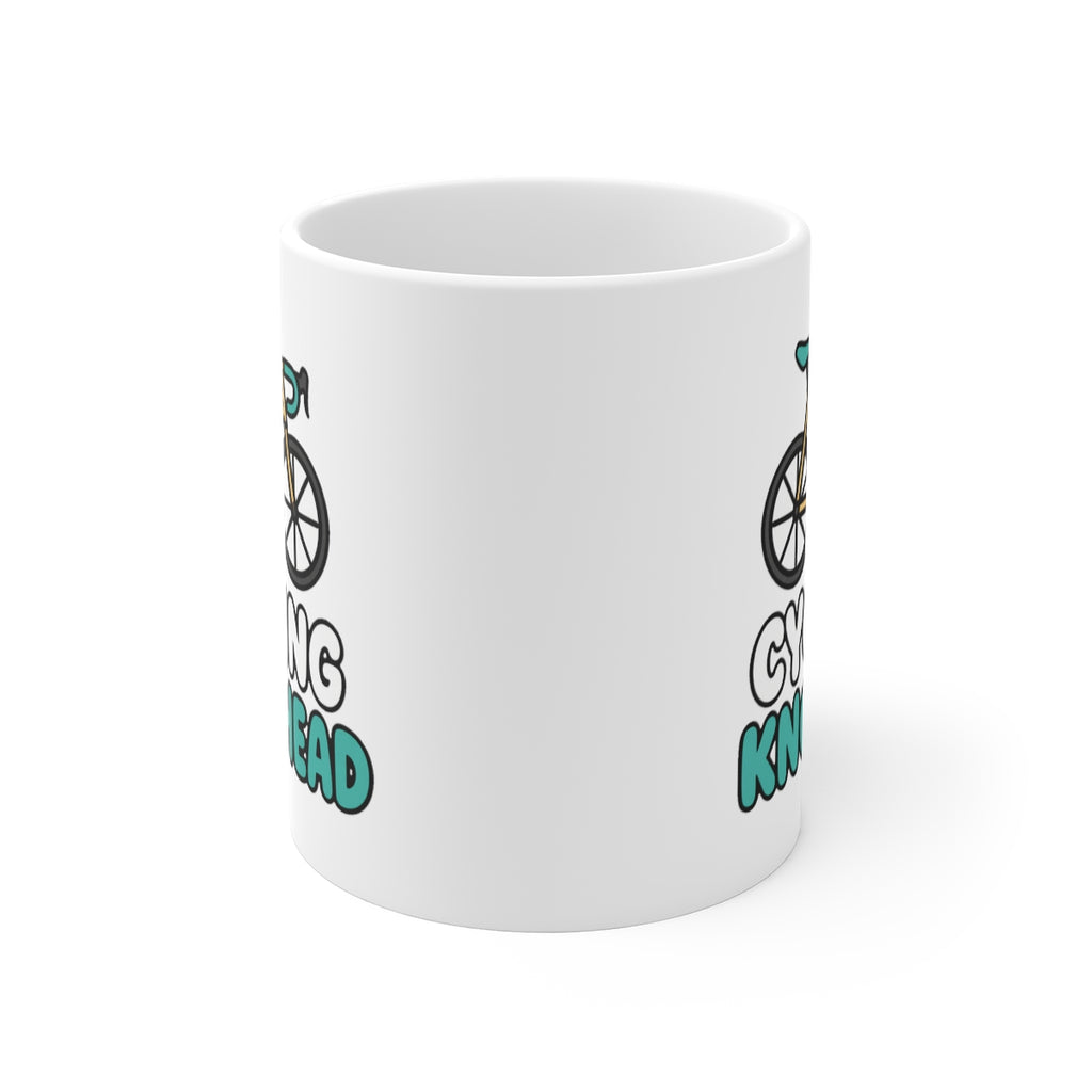 front view of the mug