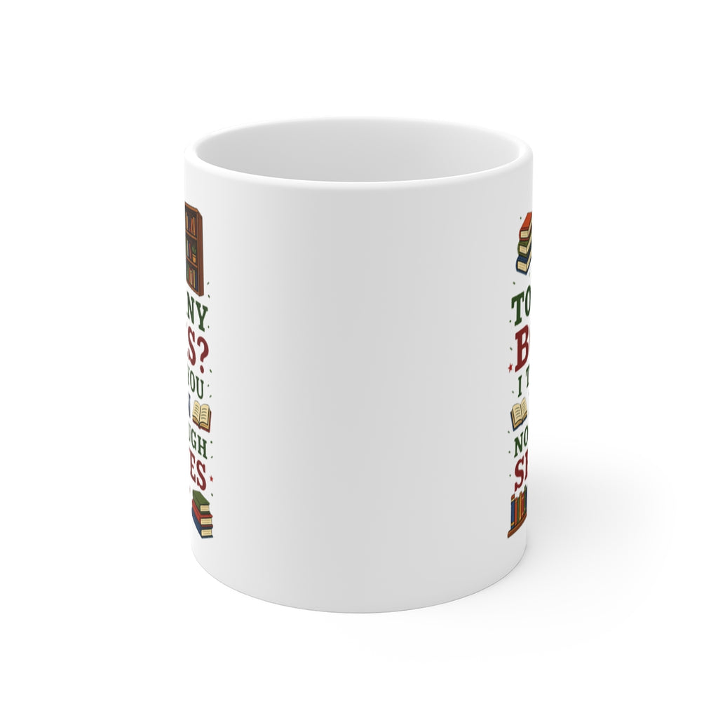front view of the mug