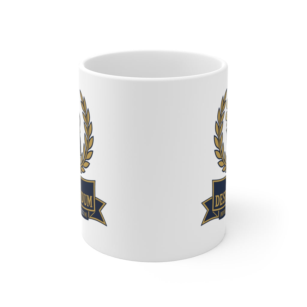 front view of the mug