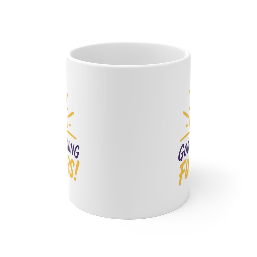 front view of the mug