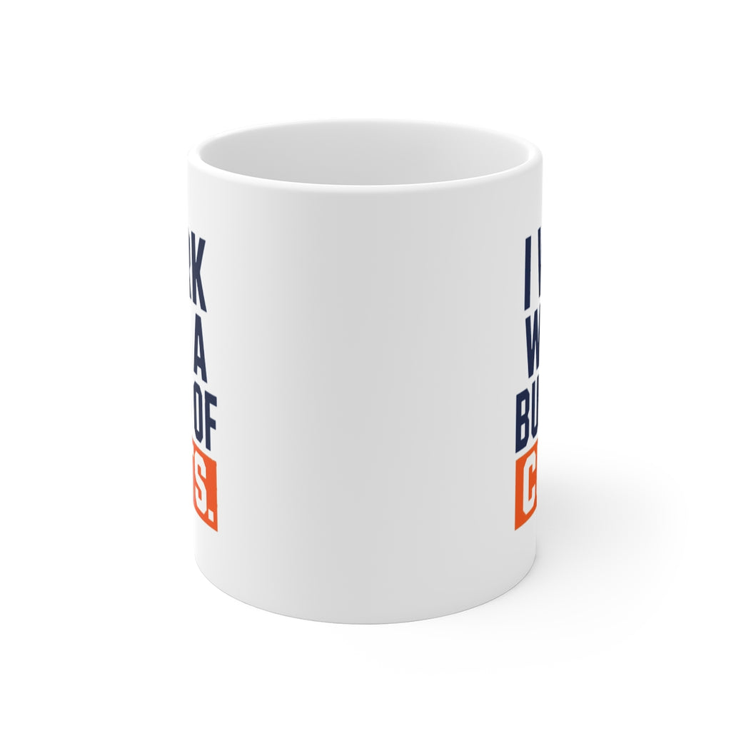 front view of the mug