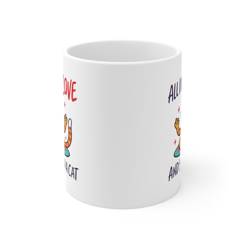 front view of the mug