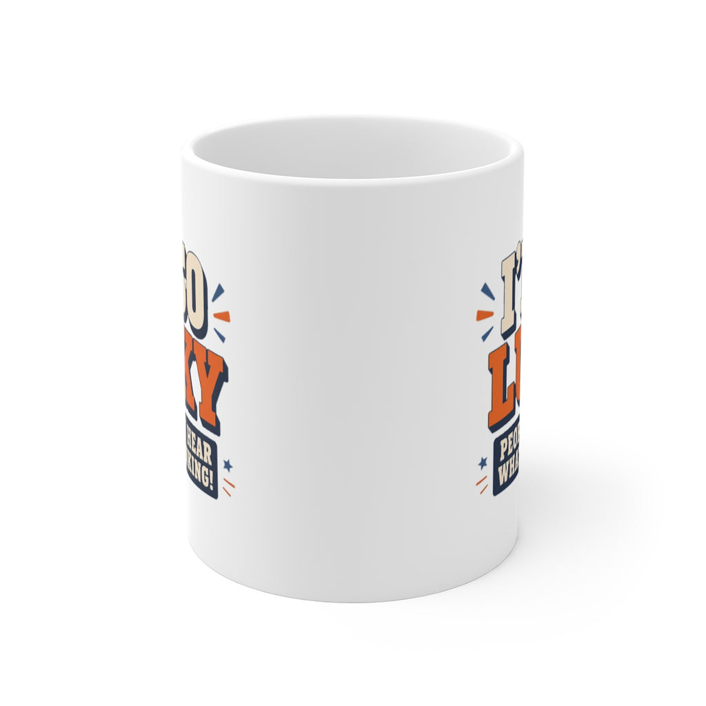 front view of the mug
