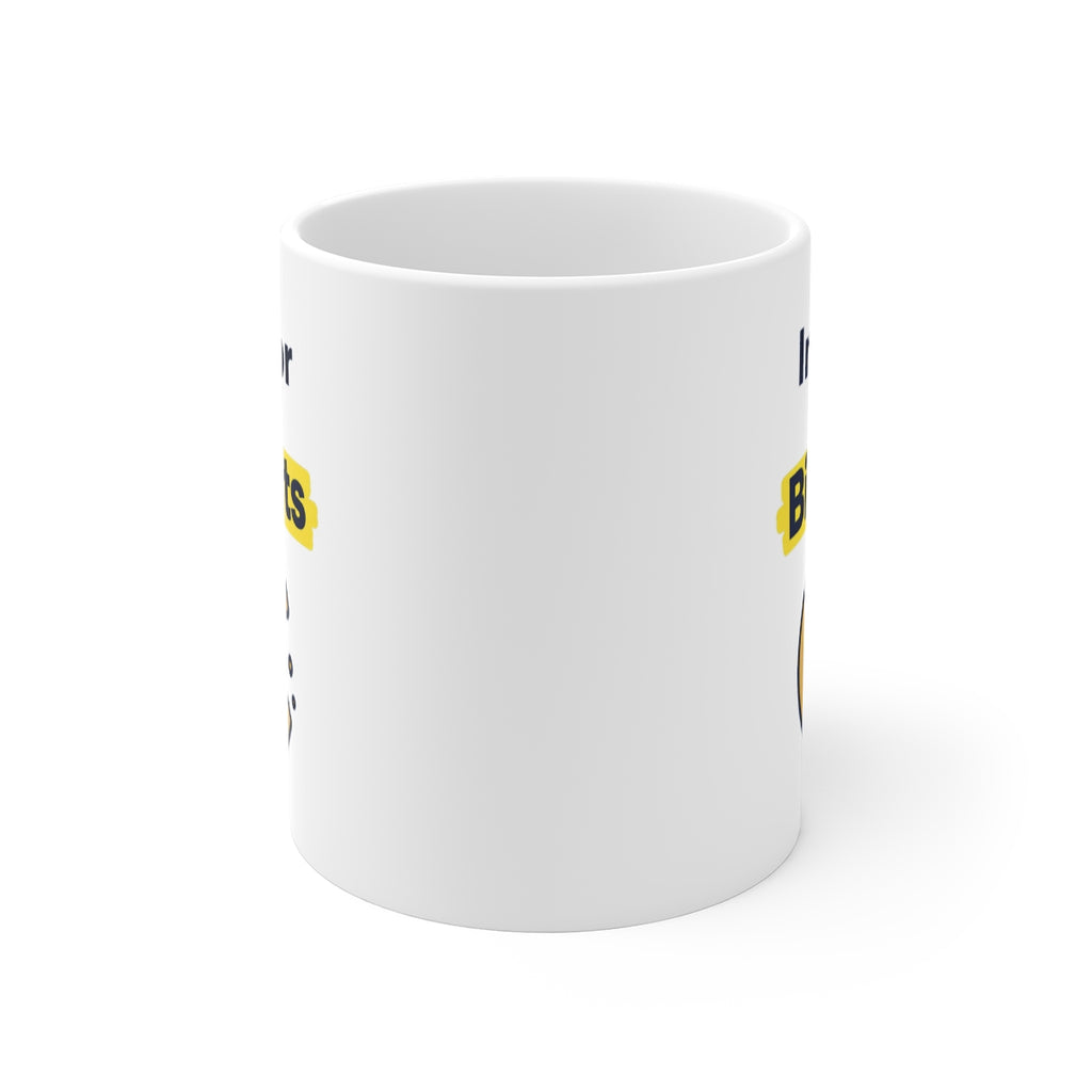 front view of the mug