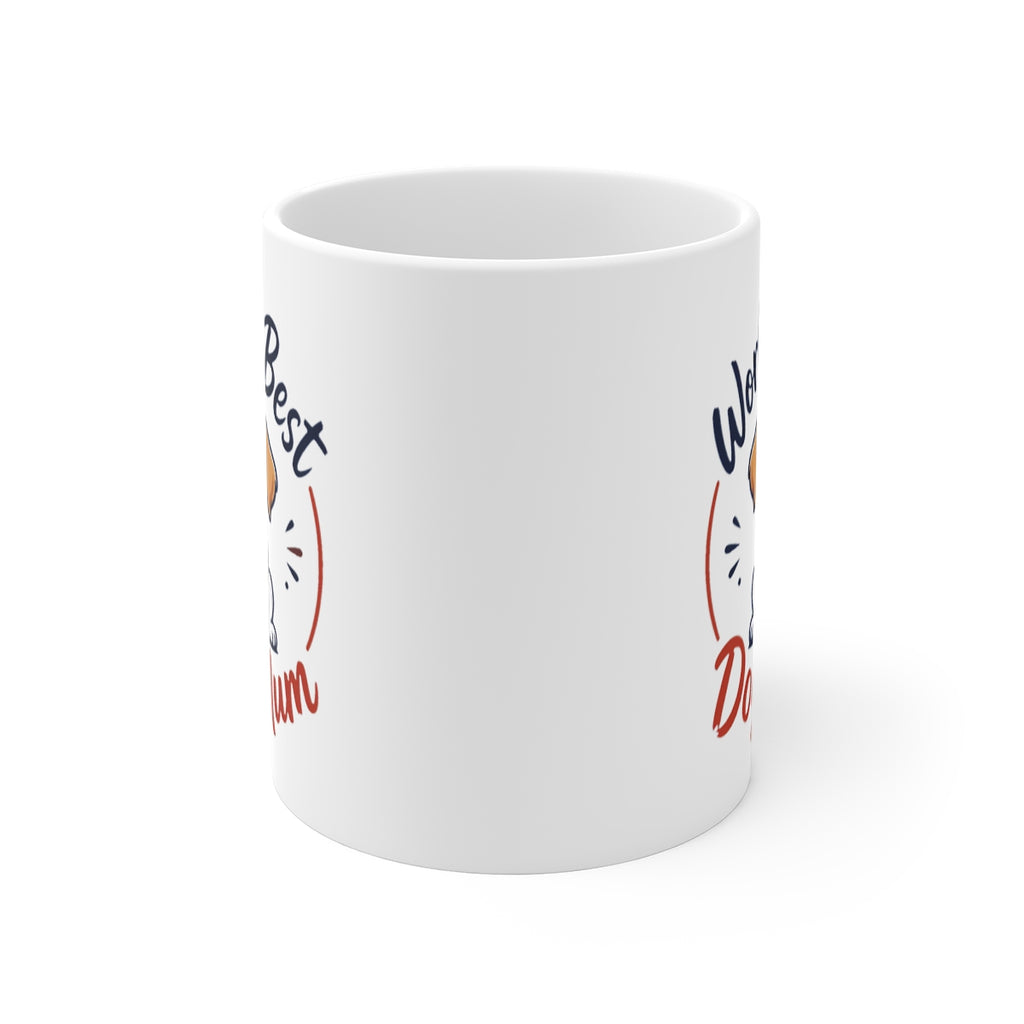 front view of the mug