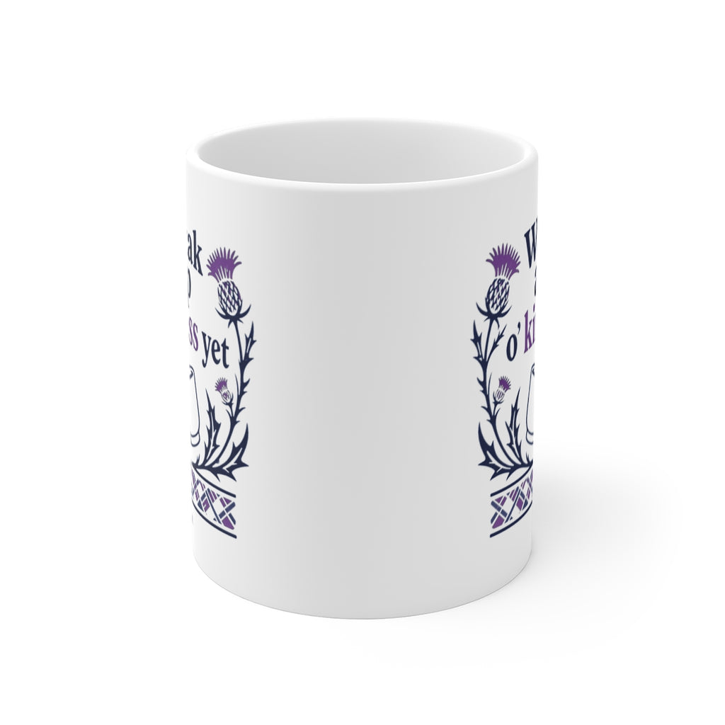 front view of the mug