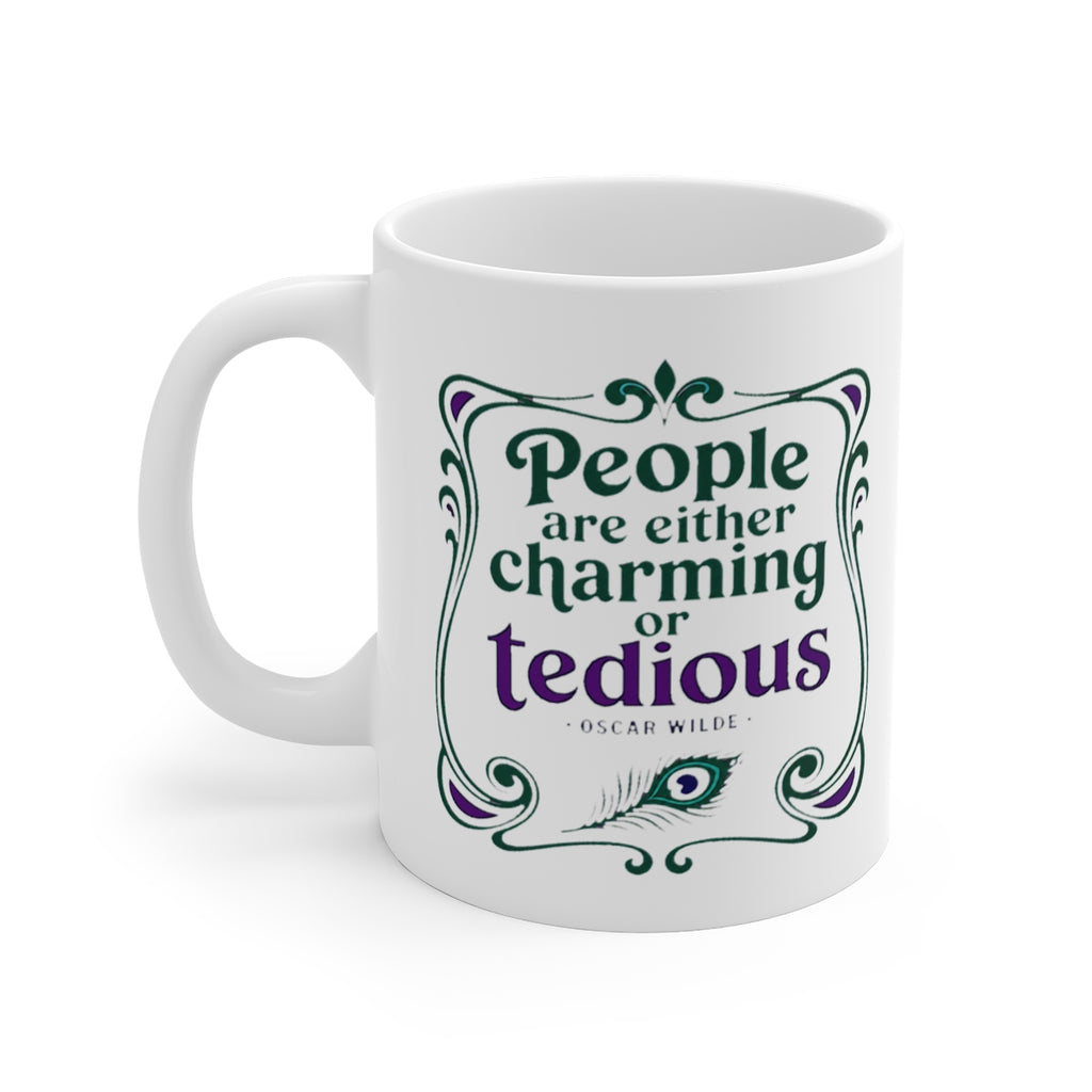 left view of the mug