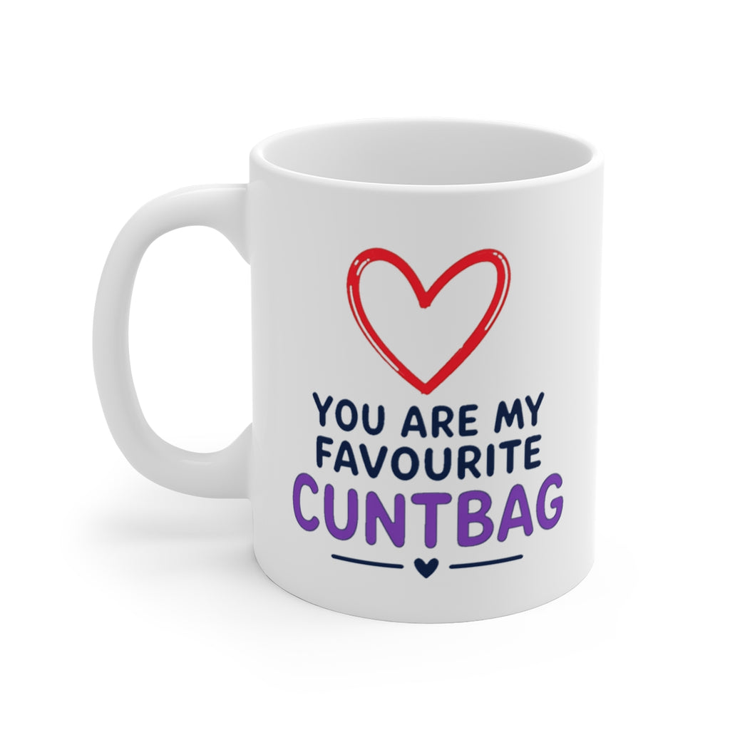 left view of the mug